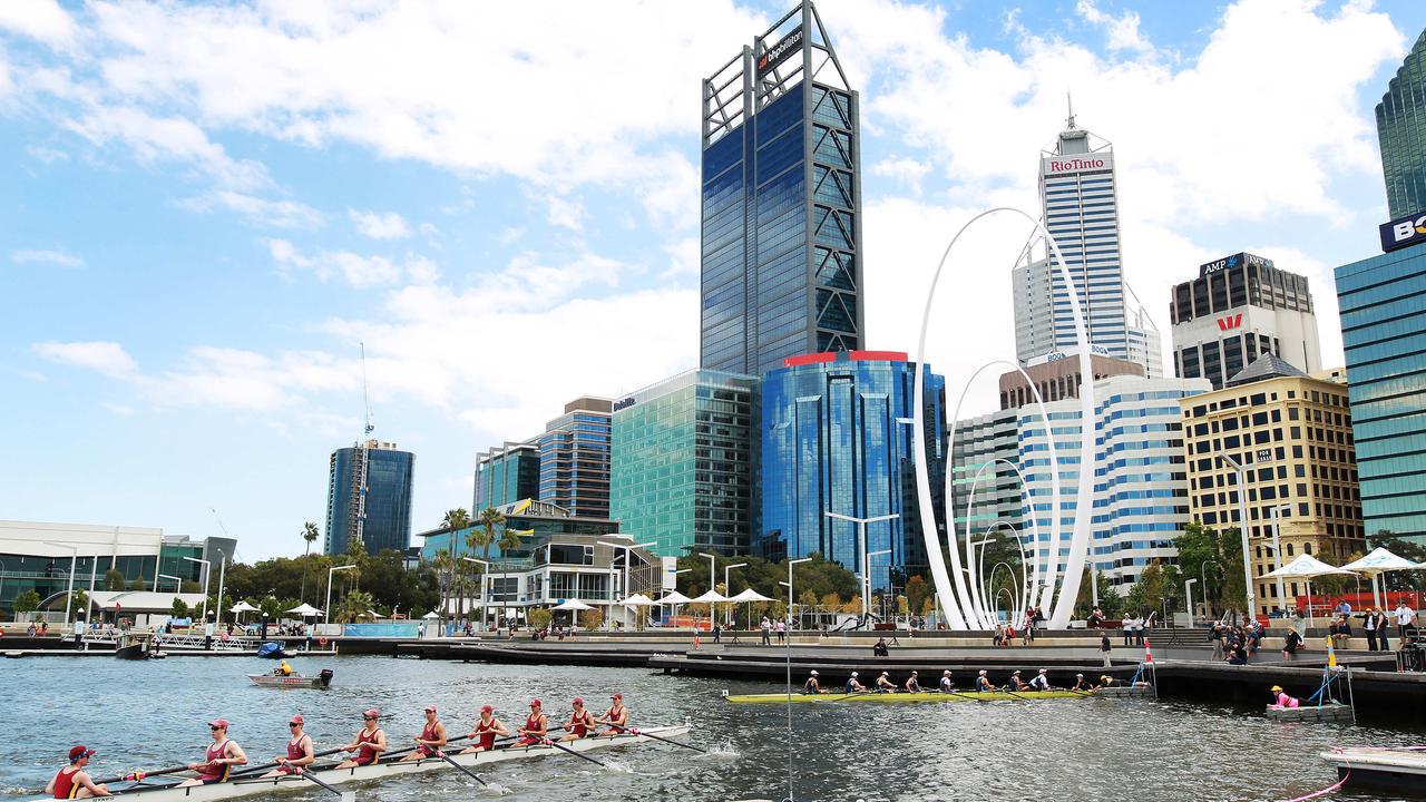 Median incomes in Perth have slipped.