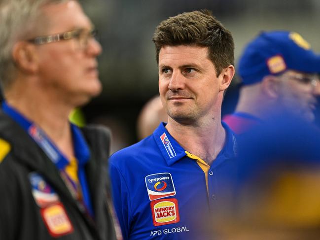 Andrew McQualter is yet to find West Coast’s best midfield mix.