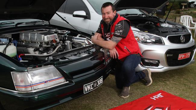 Holden enthusiast Randy Neos has two Holdens, and lives in another council area where the Commodore is number one; Onkaparinga. Picture Dean Martin