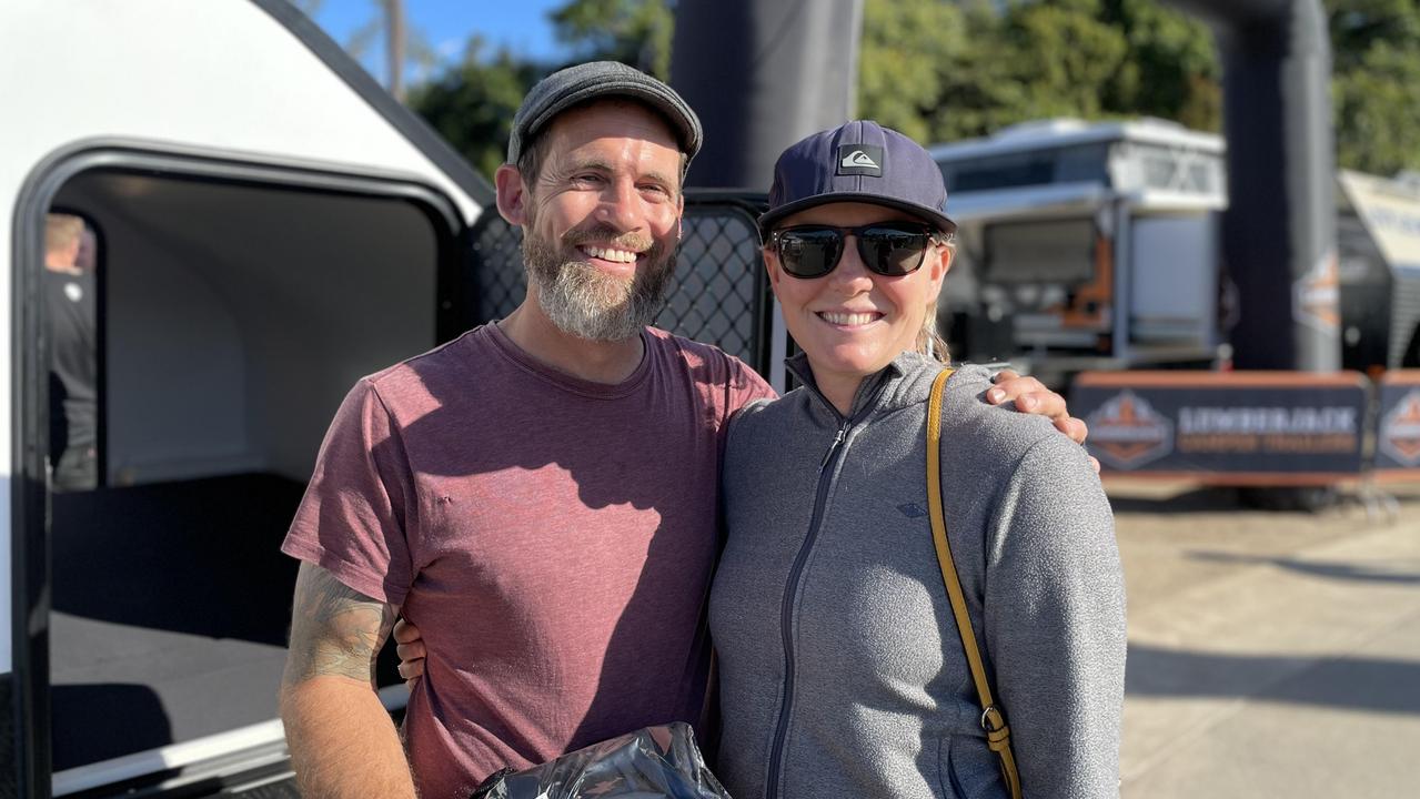 Matt Fingleton, left, and Evona Fingleton, right. Picture: Asa Andersen.
