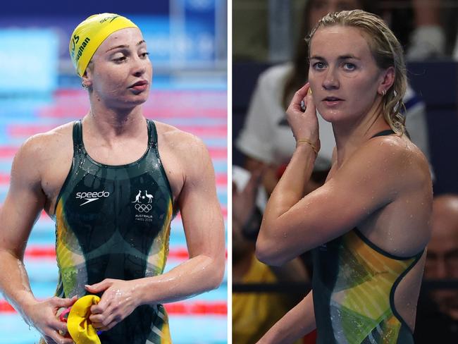 Aussie swimming battle Olympics 2024