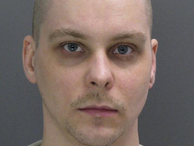 Jason Kelley, 35, was serving time for stabbing his teenage stepson. Picture: Kirkland Correctional Institution via AP