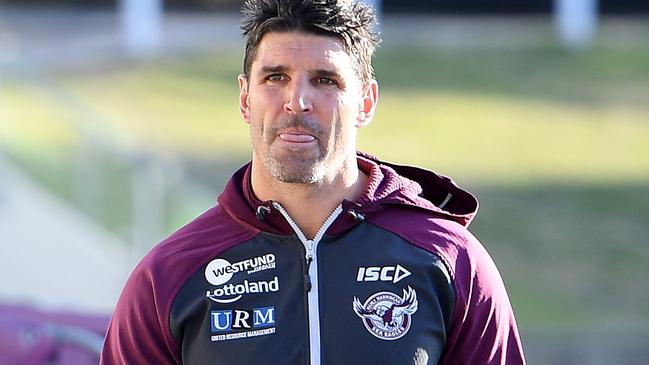 Trent Barrett had planned to turn up for work but didn’t show. Picture: AAP