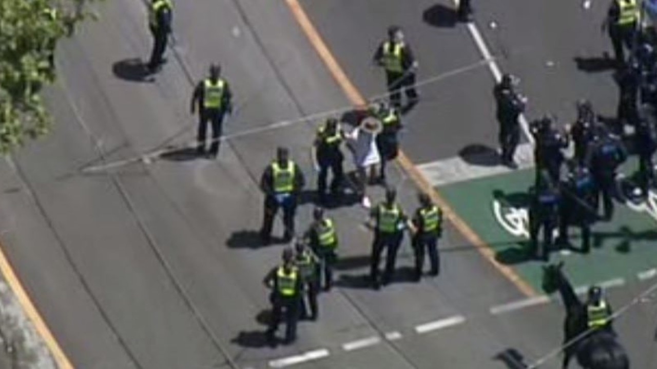 Dozens arrested in anti-lockdown protest in Melbourne