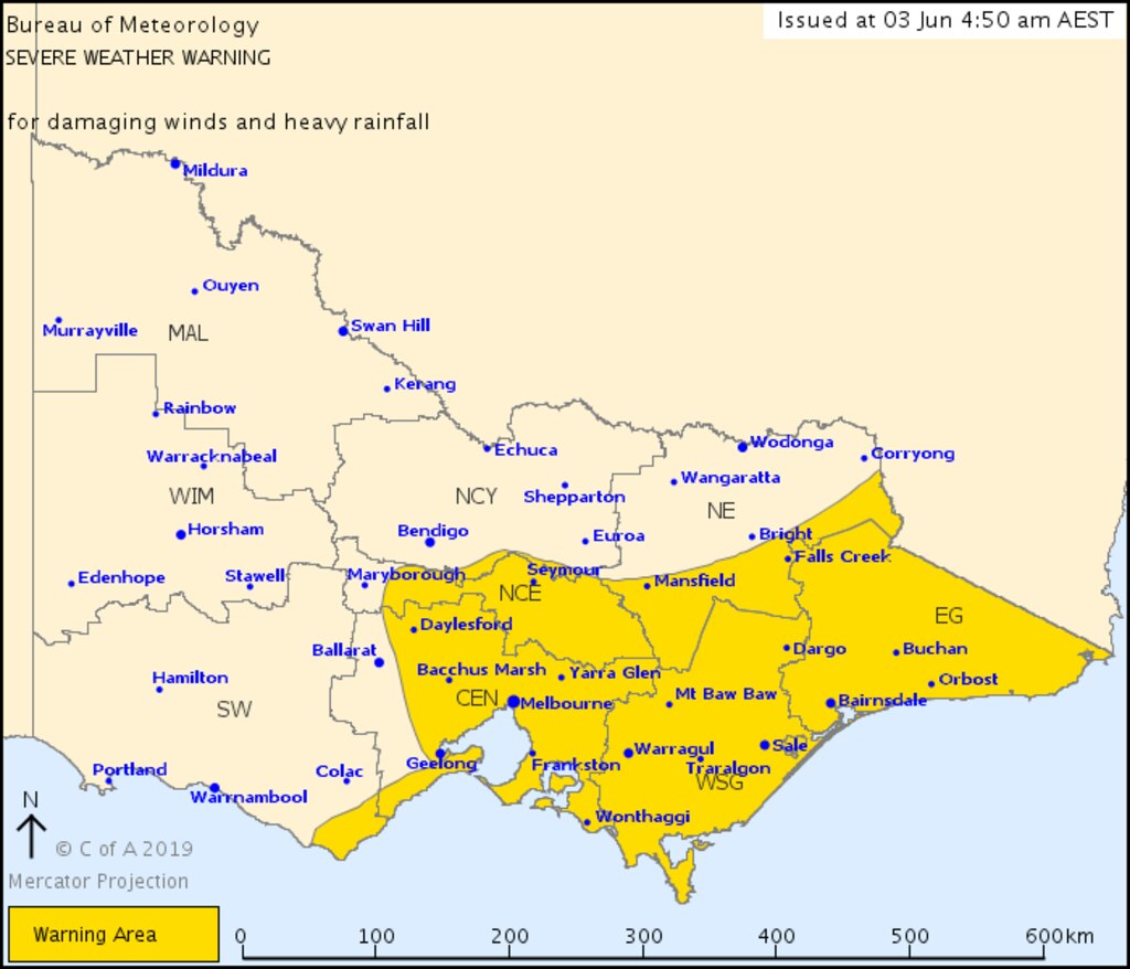 Melbourne, Sydney Weather: Severe Warning As Storms Approach | News.com ...