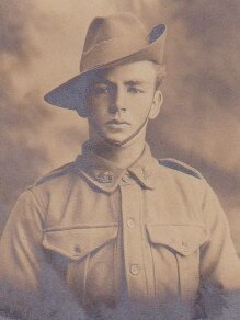 “My Uncle Frederick G.C Smith. Enlisted at age 16, went missing in action in WWI, Fromelles France, at age 17, on July 19, 1916. DNA submitted by family members will hopefully soon identify him as one of the 250 Aussie soldiers found in a mass grave near Fromelles.” Picture: Supplied by David Smith