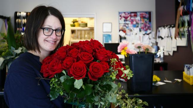 Tamar Valley Rose Shop owner Megan Lee. Picture: PATRICK GEE