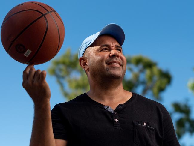 Territory basketball icon Timmy Duggan is calling for NT Government assistance so his Hoops 4 Health program can continue providing positive outcomes for indigenous youth. Picture: CHE CHORLEY