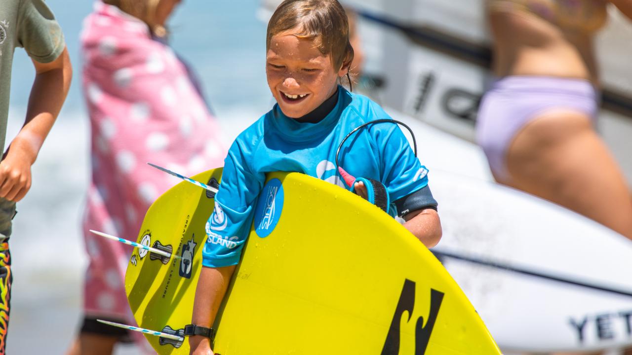 Moffat Beach sensation Hunter Andersson. Picture: Clayton Fowler