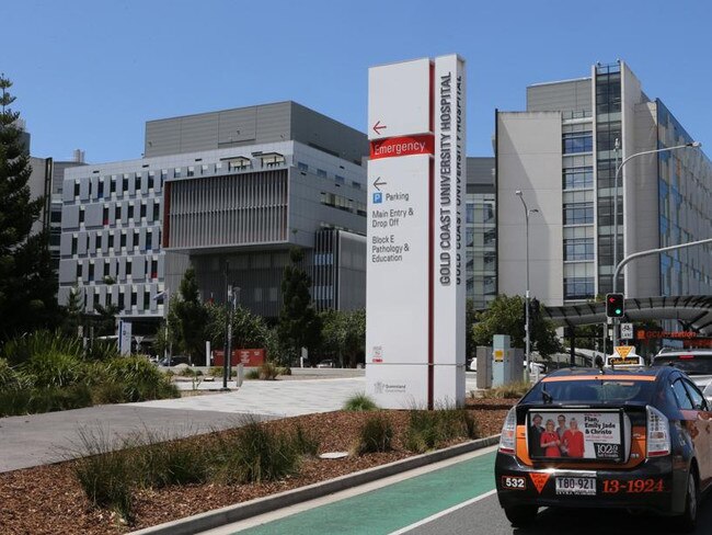 Gold Coast University Hospital . Picture Glenn Hampson