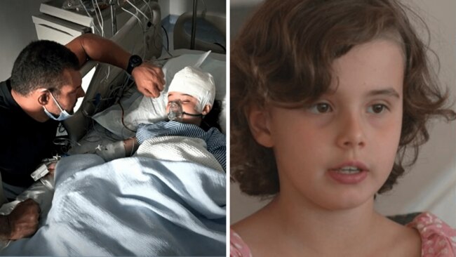 The 8yo has made a remarkable recovery, but has a long road ahead of her. Source: ACA