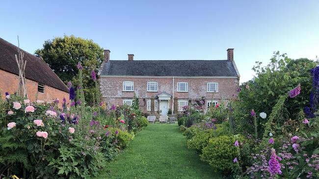 The manor house of interior designer Jasper Conran at Bettiscombe, Dorset.