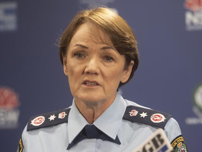 NSW Police Commissioner Karen Webb. Picture: Jeremy Piper