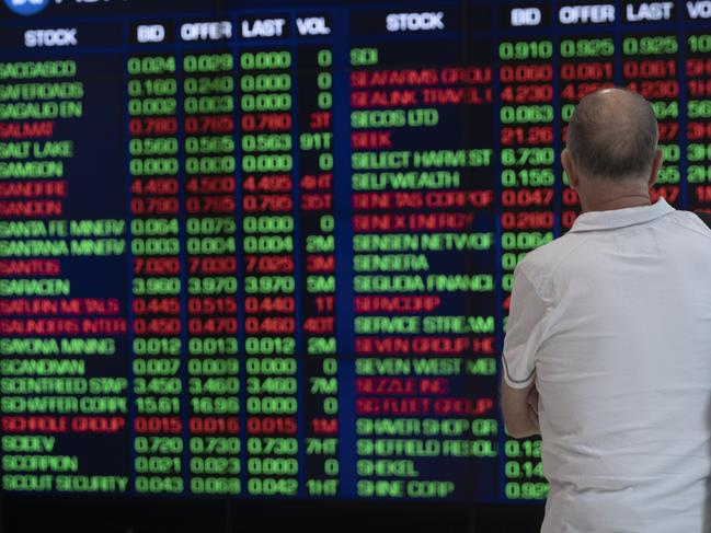 Australian stocks look set to jump more than one per cent when trading opens after a big rally in US markets. Picture: Getty Images