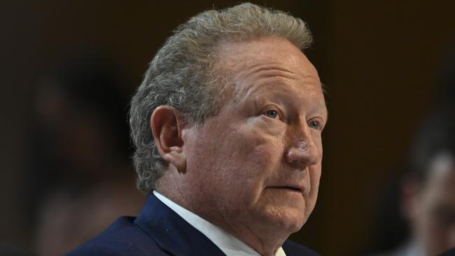 Fortescue founder Andrew Forrest. Picture: NCA NewsWire / Martin Ollman