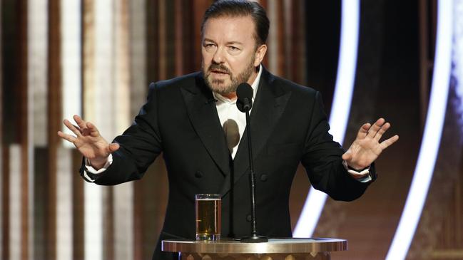 Ricky Gervais gave the Hollywood woke crowd a much-needed tongue lashing.