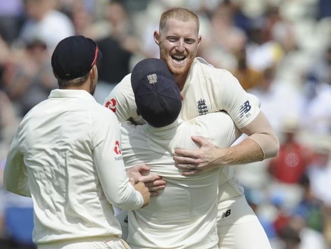 Ben Stokes starred in England’s first Test win over India. Picture: AP