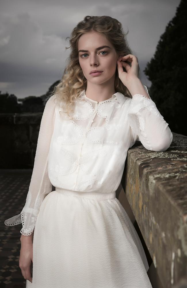 Weaving stars in Foxtel’s Picnic at Hanging Rock. (Pic: Ben King/Foxtel)