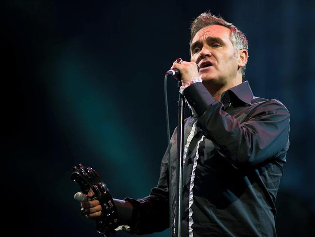 Pop provocateur Morrissey Picture Getty