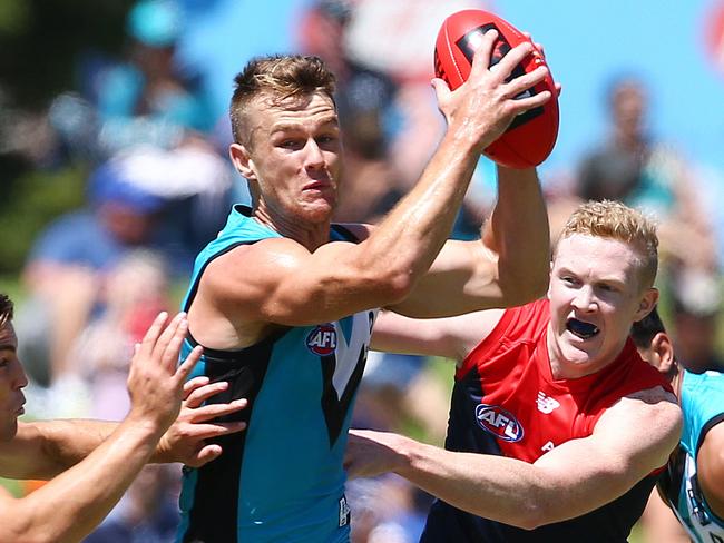 Robbie Gray was one of Port Adelaide’s best players. Picture: Sarah Reed