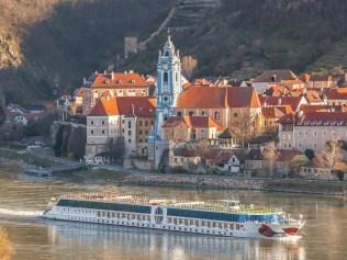 The Wachau Unesco Heritage listed zone is a short cruise from Vienna.
