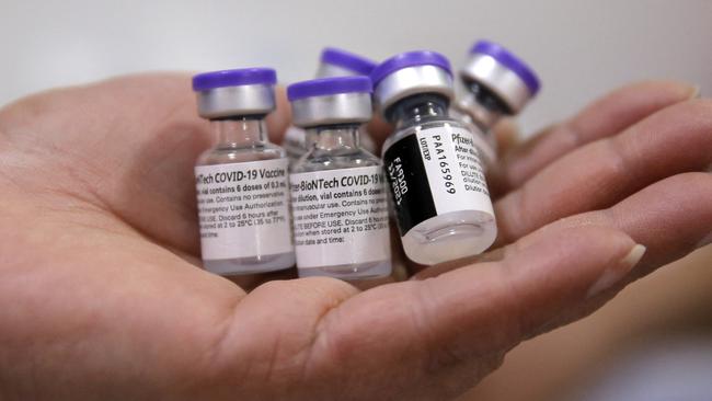 The Pfizer vaccine will be available to all Australians aged under 40 on August 30. Picture: AFP