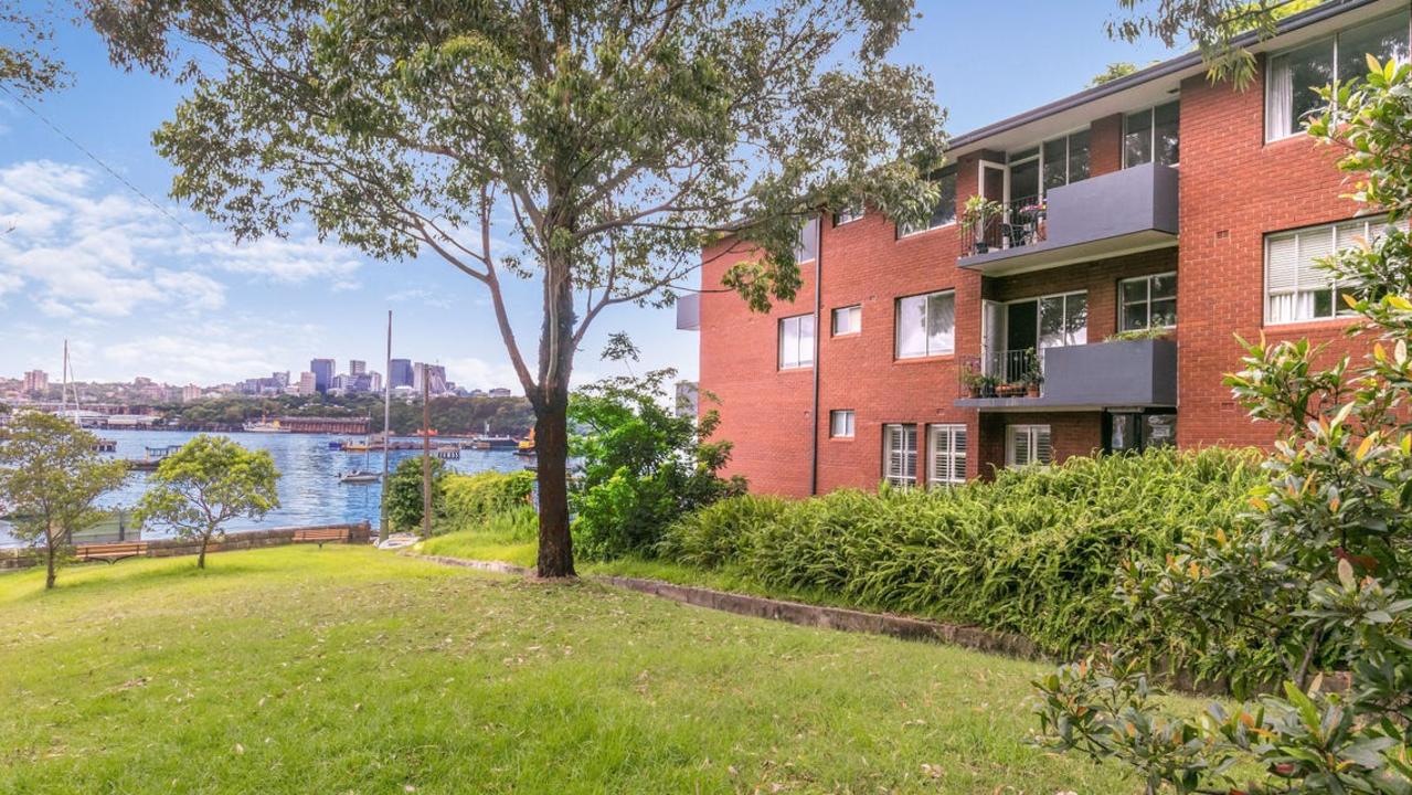 The one-bedroom apartment sold way above reserve.