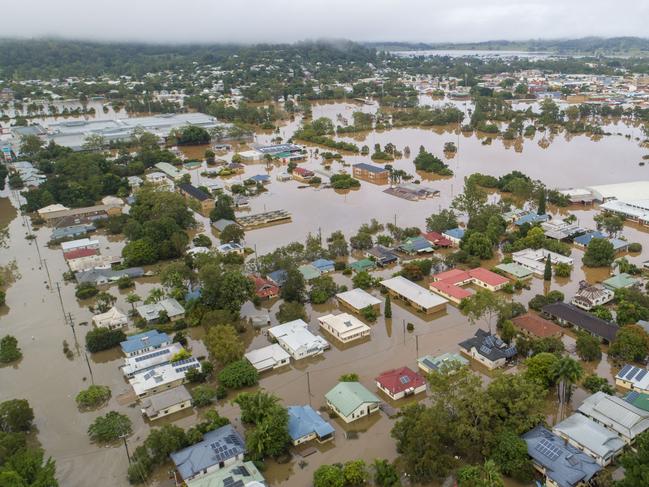 Lismore on March 1, 2022. Picture: Media Mode