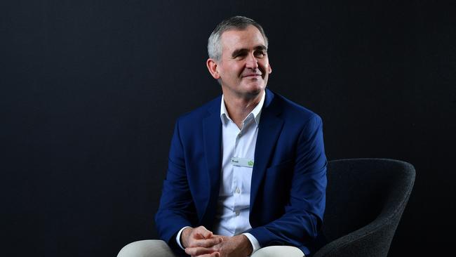 Managing Director and CEO of Woolworths Food Group Brad Banducci poses for a portrait at Woolworths HQ in Sydney, Wednesday, February 26, 2020. (AAP Image/Joel Carrett) NO ARCHIVING