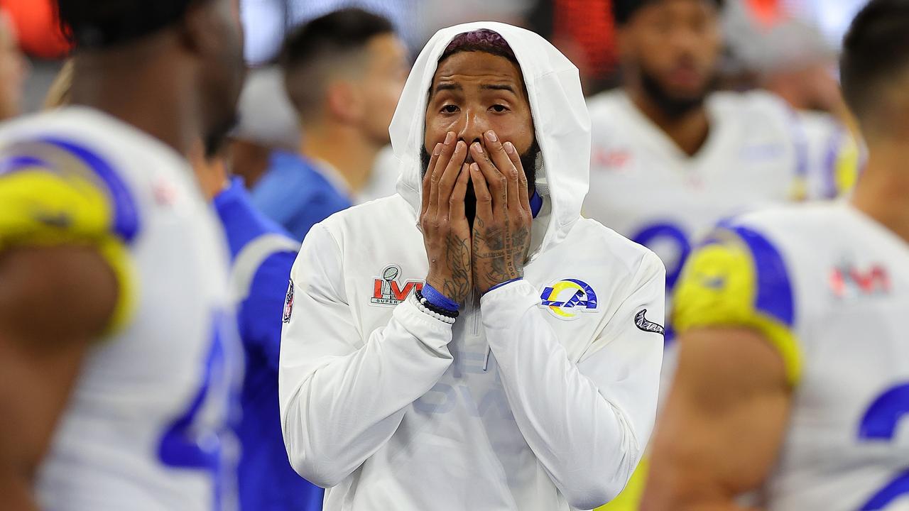 Odell Beckham Jr. is currently on the search for a new NFL team. (Photo by Kevin C. Cox/Getty Images)