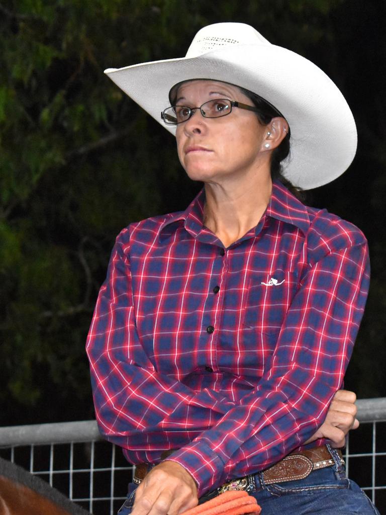 Angela Simpson at the Ariat APRA National Finals Rodeo at Gracemere CQLX, Thursday, November 10, 2022.