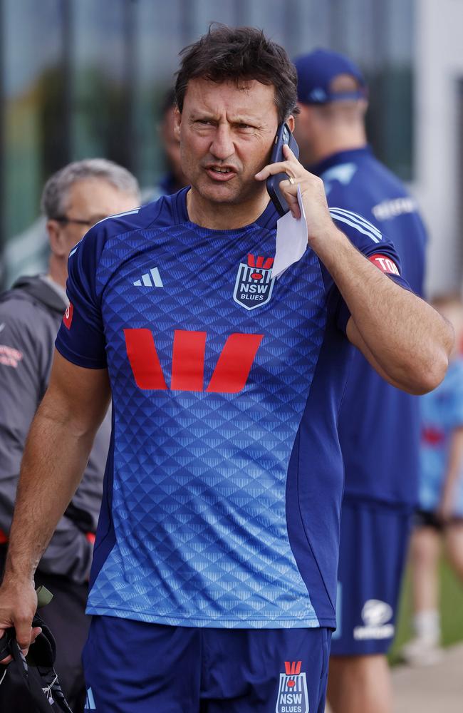 Blues coach Laurie Daley is determined to get to the bottom of the drama. Picture: Sam Ruttyn