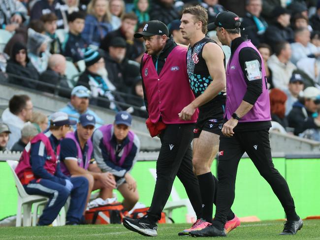 Jason Horne-Francis is set to have a stint on the sidelines. Picture: Getty Images
