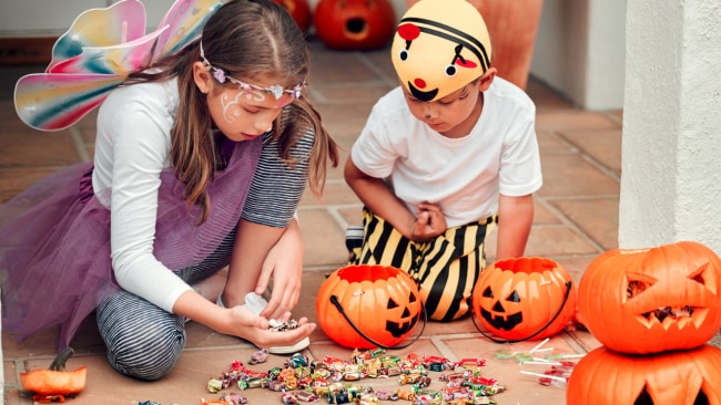 Is it up to the school or parents to limit a child's Halloween candy intake? Source: iStock