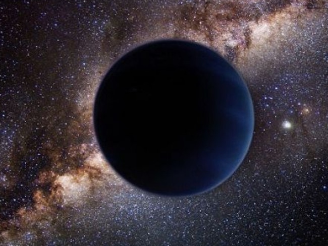 There may actually be a ‘lost’ planet out on the edge of our solar system. Dubbed ‘Planet Nine’, its possible presence is being inferred by the odd orbits of some asteroids. Picture: Supplied
