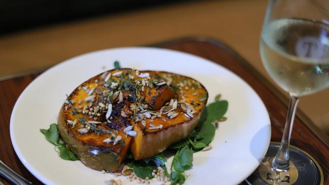 Try some of the roast pumpkin. Picture: Jenifer Jagielski