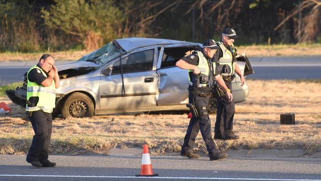 A teenage girl died in the horror smash. Picture: Tony Gough