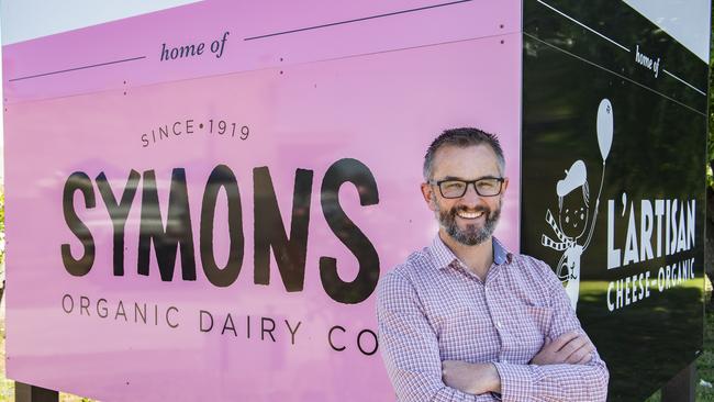 Mortlake Organic Cheese is a new factory which produces two brands Symons Organic and L'Artisan. Pictured: Brendan McKenzie. PICTURE: ZOE PHILLIPS