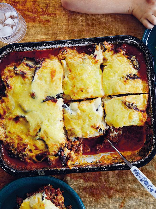 Great for the whole family: moussaka