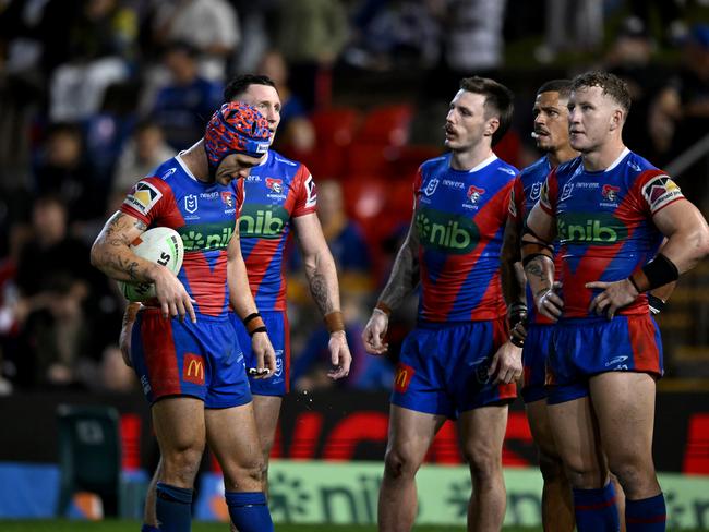The Newcastle Knights woes continue after another poor performance. Picture: NRL Imagery