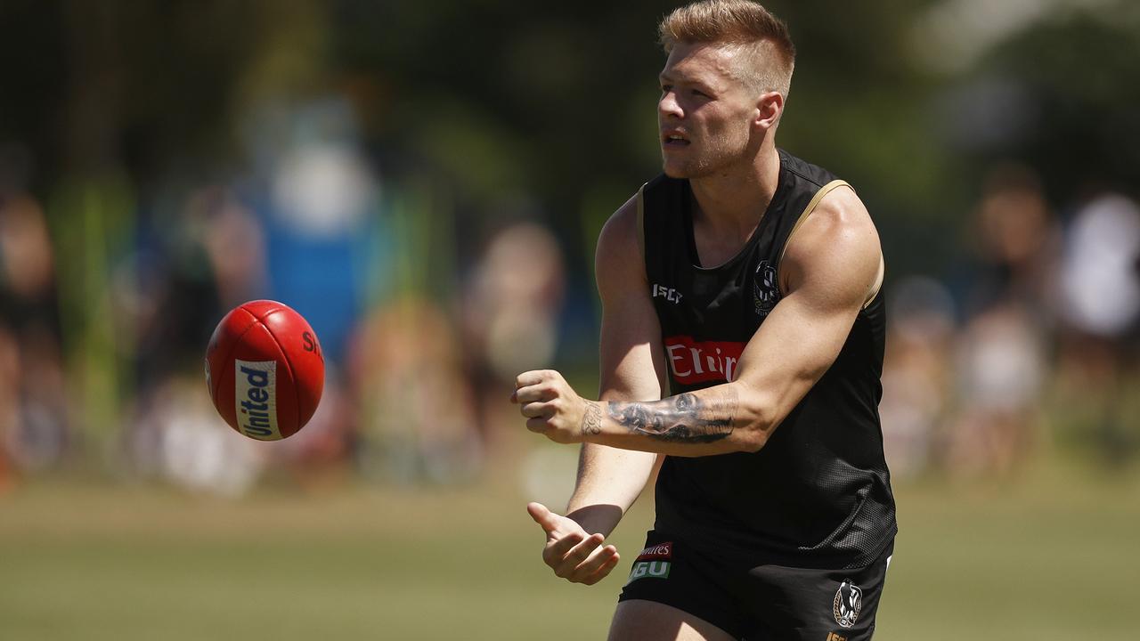 Jordan De Goey is expected to play in Round 1. Picture: AAP Images 