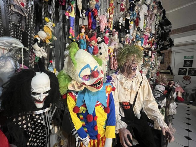 Dolls at Maryborough's Haunted Doll Museum.