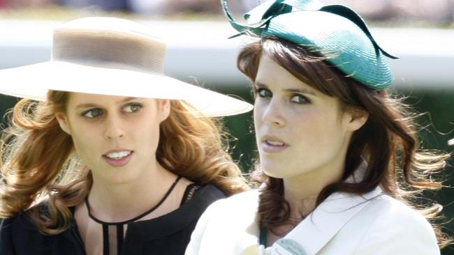 Princess Eugenie and her sister Beatrice have security paid for by their father, The Duke of York. Picture: AP Photo/Alastair Grant