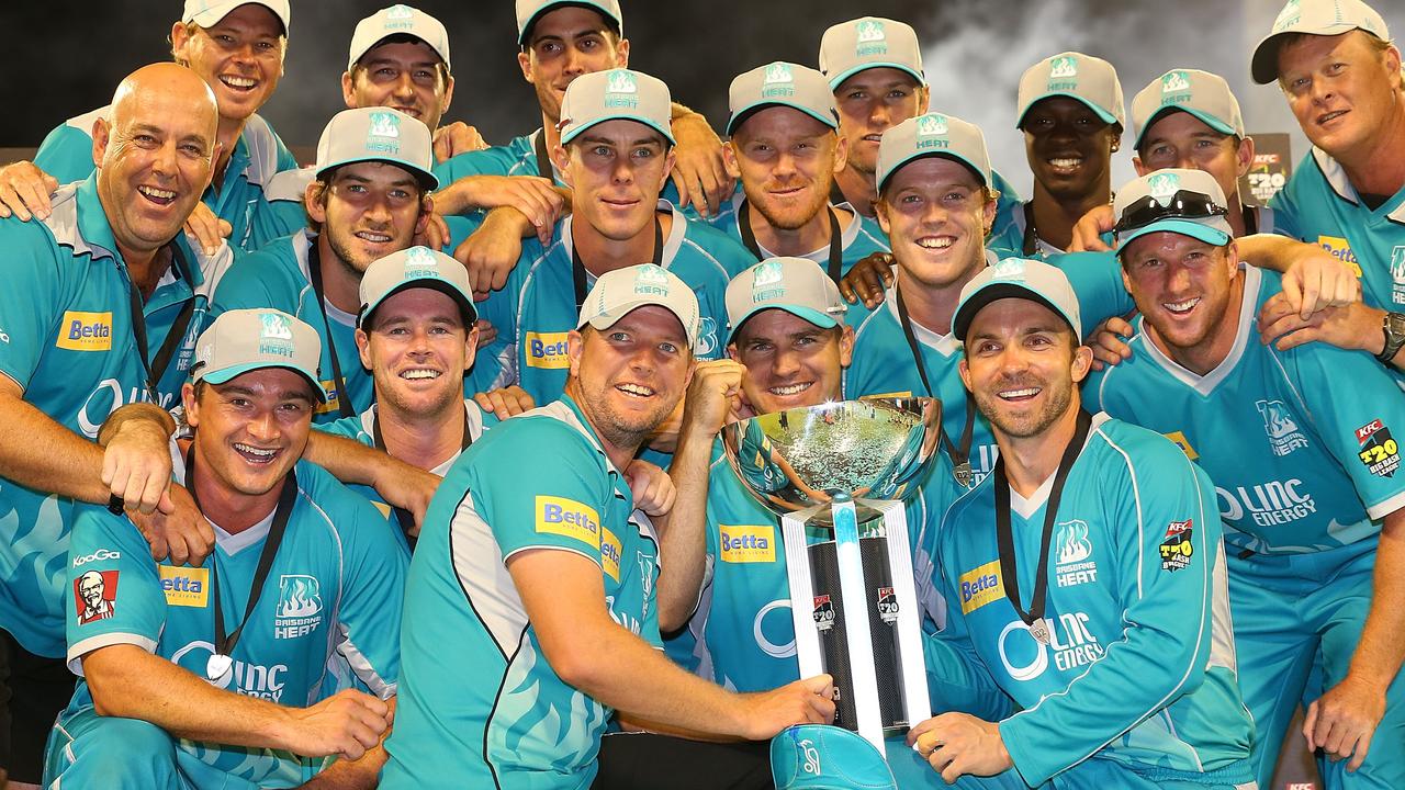 The Heat winning the Big Bash League in Perth in 2013. Photo by Paul Kane/Getty Images