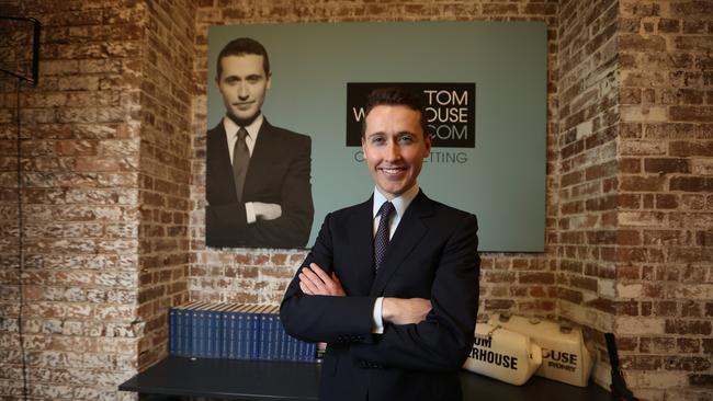 Tom Waterhouse is now an investor in gambling stocks after a previous career as a bookmaker. Picture: Britta Campion