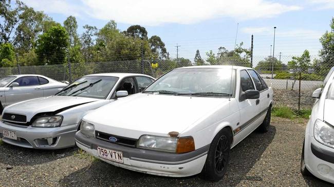 More than 50 cars have been impounded across the region. Picture: Rob Williams