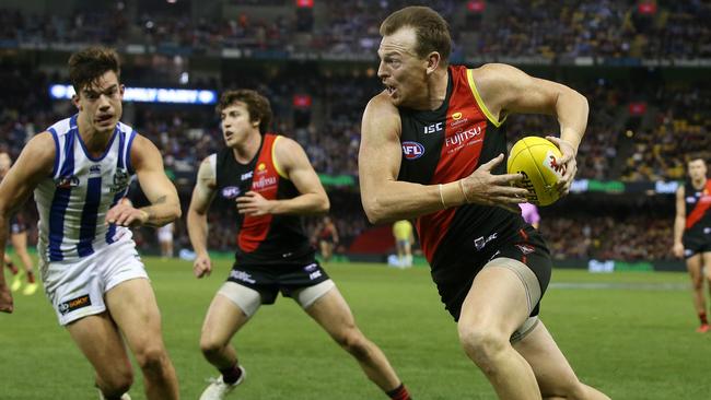 Brendon Goddard would have taken games off the younger players on the rise at Essendon.