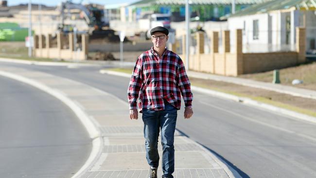 Horticulturalist Tim Pickles has called on developers to better protect the environment. Picture: Simon Bullard