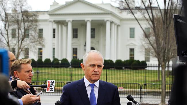 Tune in for a very special Miranda Live, just days after PM Malcolm Turnbull flew to the White House. Picture: Nathan Edwards