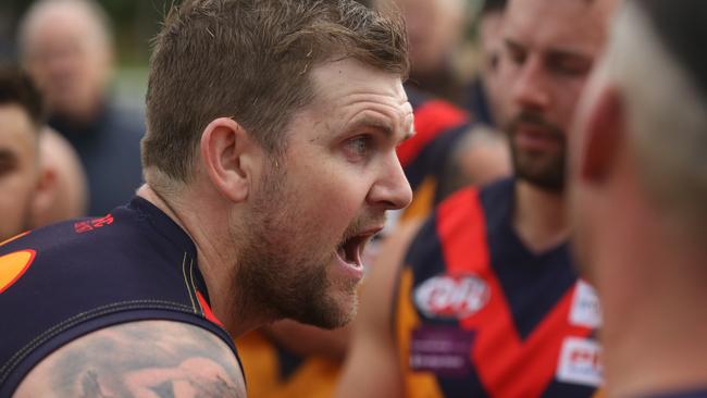 EDFL: East Keilor coach Tim Bongetti. Picture: Stuart Milligan